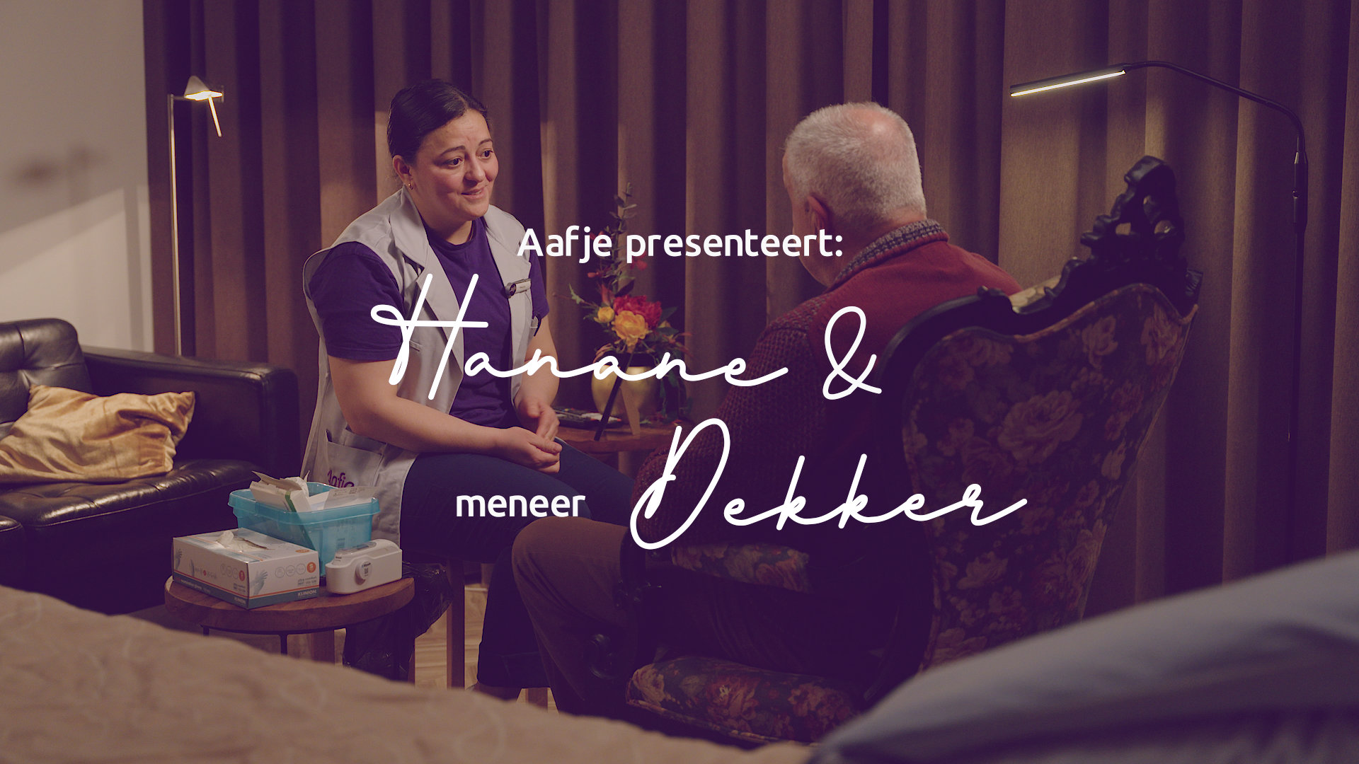 Hanane Zinbi werken in de ouderenzorg
